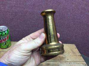 lot 285 image: Vintage FireWater 1 Nozzle - E17