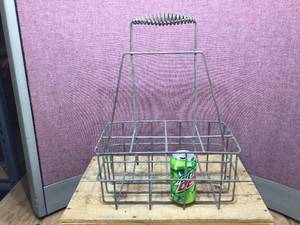 lot 108 image: Vintage Milk Bottle Carrier