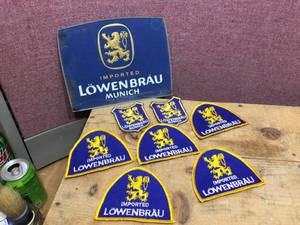 lot 235 image: Vintage HOWENBRAU - Glass & Patches