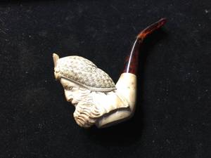 lot 277 image: Vintage Meerschaum Figural Pipe