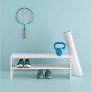 lot 39 image: 31 Stackable Shelf - Room Essentials - White