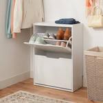 Pivot Open Shoe Cabinet White - Brightroom™: Shoe Organizer, Holds 12 Pairs - White