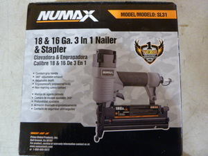 lot 6 image: Numax 3-in-1 Nailer and Stapler