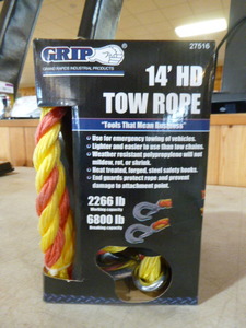 lot 29 image: Grip 14 Heavy Duty Tow Rope