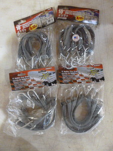 lot 34 image: 4 Packs of Erickson Rubber Tarp Straps