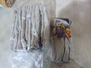 lot 92 image: 6 Pair of Premium Quality Leather Work Gloves