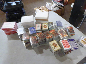 lot 121 image: Lot of Playing Cards