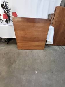 lot 52 image: 3 x 3 solid wood table top