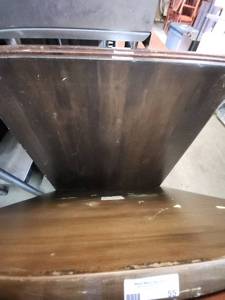 lot 56 image: 3 x 3 solid wood table top