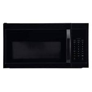 lot 18 image: Vissani 1.7 cu. ft. 1000-Watt Over the Range Microwave in Black  Customer Returns See Pictures