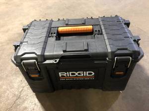 lot 37 image: Ridgid Tool Box Customer Returns See Pictures