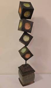 lot 146 image: Unique Abstract Metal Sculpture