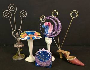 lot 164 image: Whimsical Decorative Grouping