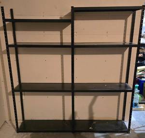 lot 165 image: Metal Shelving Unit