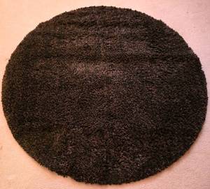 lot 167 image: Brown & Black Shag Area Rug