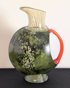 lot 16 image: Kosta Boda Kjell Engman Art Glass Pitcher