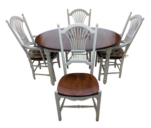 Nichols and Stone Farmhouse Style Dining Table Set