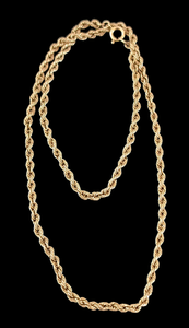 lot 69 image: 14k Yellow Gold Twist Chain