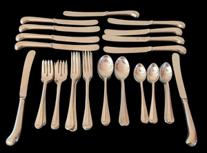 lot 105 image: Oxford Hall Stainless Steel Flatware Set