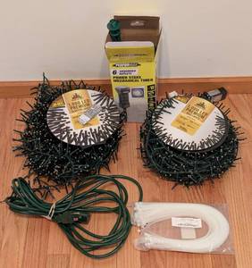 lot 181 image: LED Lights and Plugs