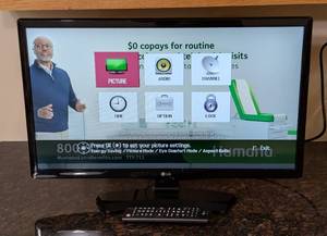 lot 188 image: LG 24 TV
