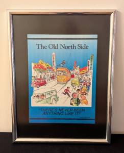 lot 196 image: Framed the Old North Side Print