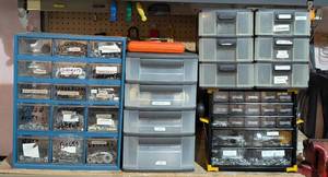 lot 217A image: Nuts and Bolts Organizers