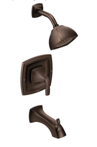 lot 243 image: Moen Voss Bronze Shower Head and Handle