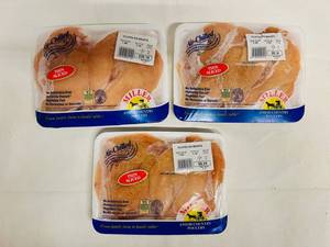 H. 3x Air Chilled Filleted Boneless Skinless Chicken Breast