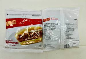 G.  2x 1lb 3oz Fully Cooked Bratwursts