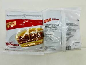 G.  2x 1lb 3oz Fully Cooked Bratwursts