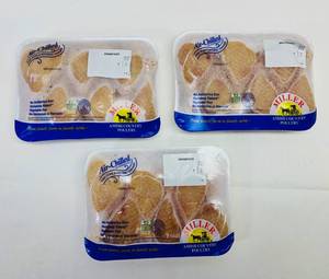 F. 3x Air Chilled Chicken Drumsticks