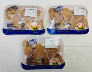 F. 3x Air Chilled Chicken Drumsticks