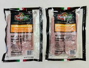 F. 2x12oz Margherita Uncured Genoa Salami