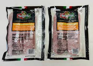 F. 2x12oz Margherita Uncured Genoa Salami
