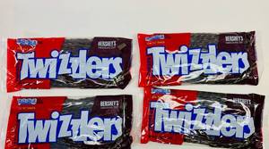 4x 12oz Twizzler Hershey Chocolate Licorice