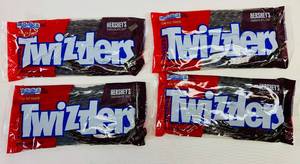 4x 12oz Twizzler Hershey Chocolate Licorice
