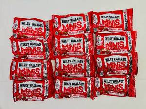 12x 3.5oz Wiley Wallaby Minis-Classic Red