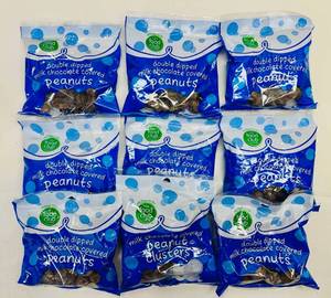 9x 6.8oz Double Dipped Chocolate Covered Peanuts