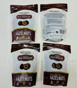 4x 4oz Chocolate Covered Hazelnuts