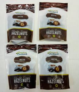 4x 4oz Chocolate Covered Hazelnuts-Mocha