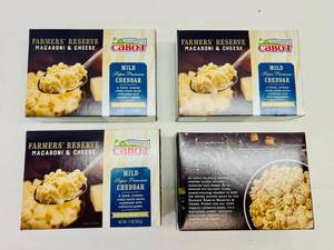 4x 11oz Cabot Farmers Reserve Mac & Cheese