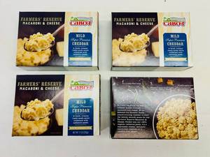 4x 11oz Cabot Farmers Reserve Mac & Cheese