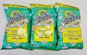 3x 5oz Bags Be Happy Popcorn-White Cheddar