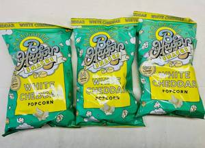 3x 5oz Bags Be Happy Popcorn-White Cheddar