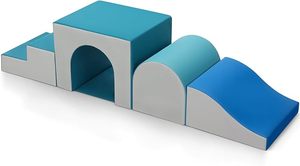 lot 13 image: 4 piece foam climbing blocks