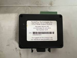 PacketFlux 4 Port Relay Output Module
