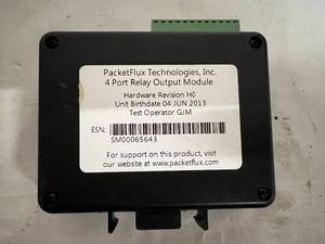 PacketFlux 4 Port Relay Output Module
