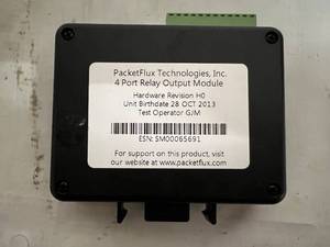 PacketFlux 4 Port Relay Output Module