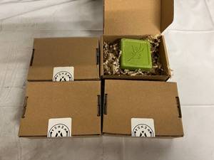 4 Bars of Handmade Olive Oil Soap
